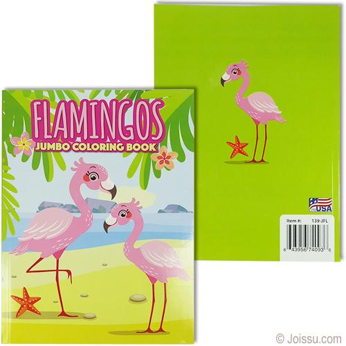 Coloring & Activity Bk  Flamingos