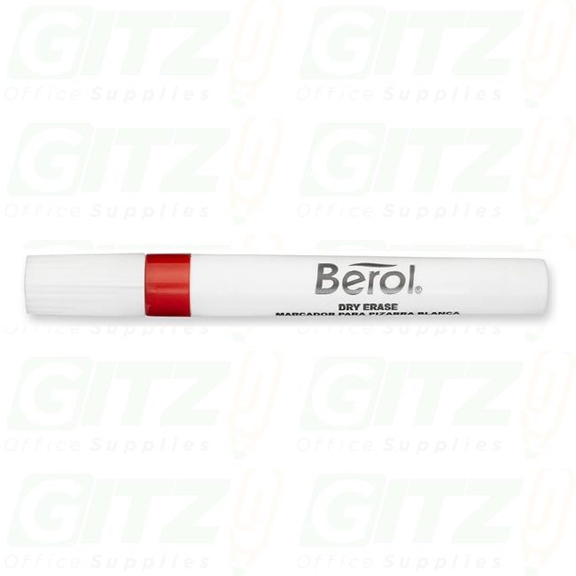 Berol Dry Erase Red Chisel Tip