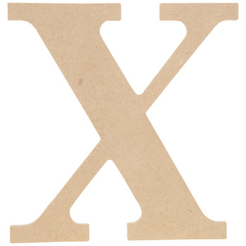Wood Letter X