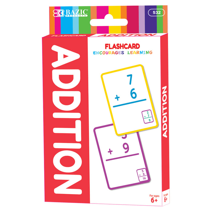 FLASH CARDS ADDITION -BAZIC 532