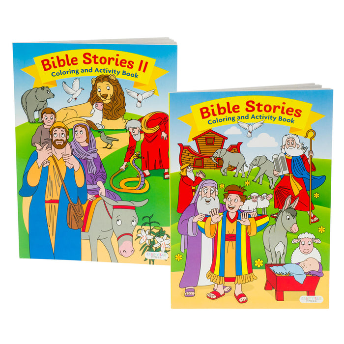 Coloring & Act Bk Bible Stories