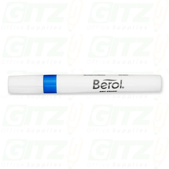 Berol Dry Erase Blue Chisel Tip