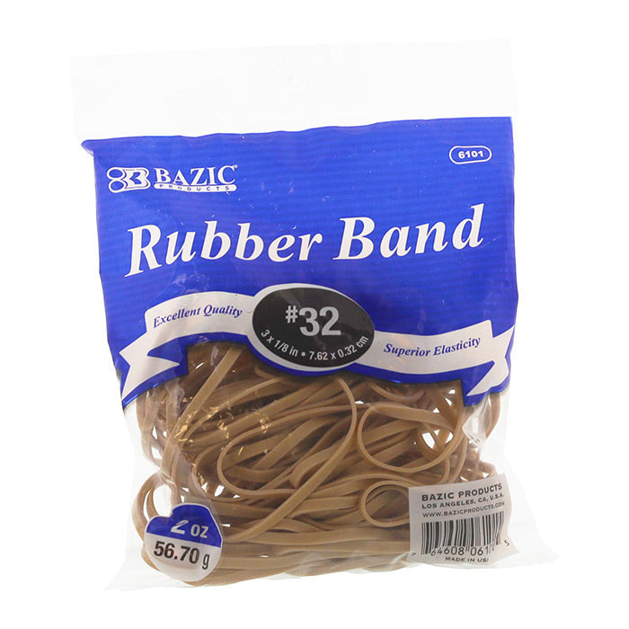 Rubber Band 32 Oz Bazic 6101