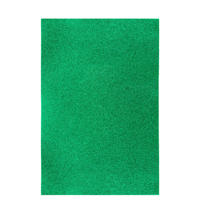 Foamy Glitters Green Letter