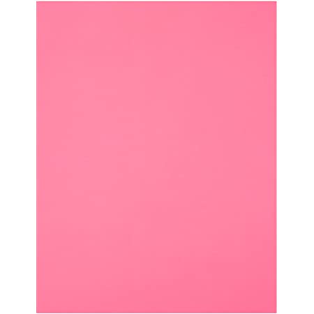 Paper Colored Bright Pink 8.5X11 20# 100