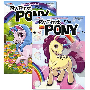 COLORING BOOK MY FIRST PONY