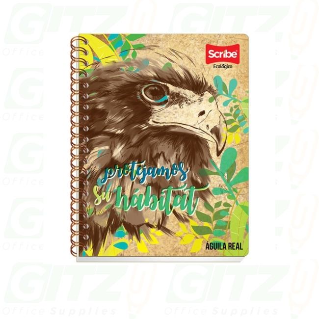 Scribe Professional Eco-Friendly Double Spiral Notebook 200sht 5730