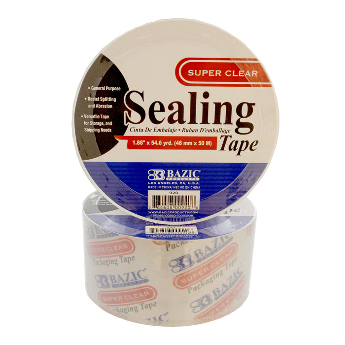Bazic Packaging Tape Clear 2X55yd 920