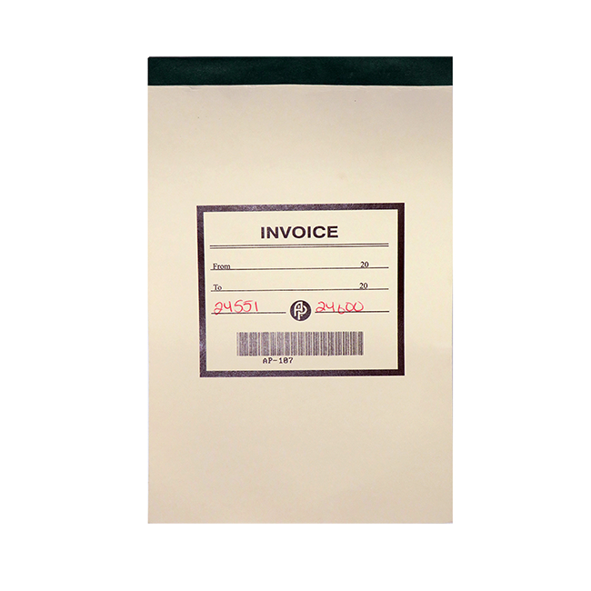 Invoice Book - Triplicate