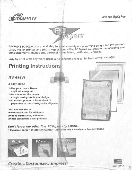 Paper Invitation New Years Design