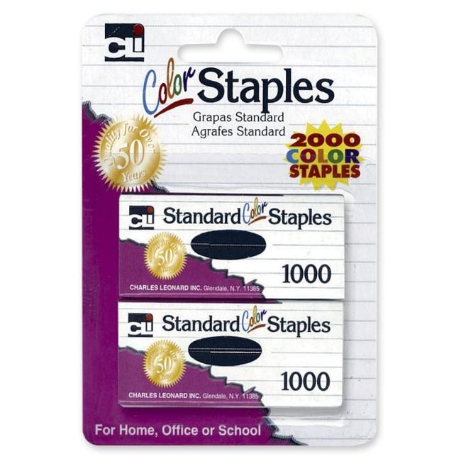 Color Standard Staples 1000Ct Leo 80262
