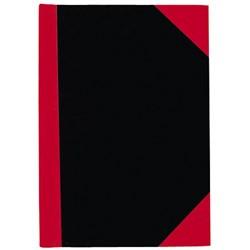 Notebook Red/Black A5-100Pg 8X6 #2210