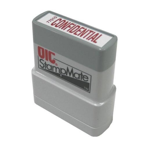 Stamp Self-Inking Confidential Red