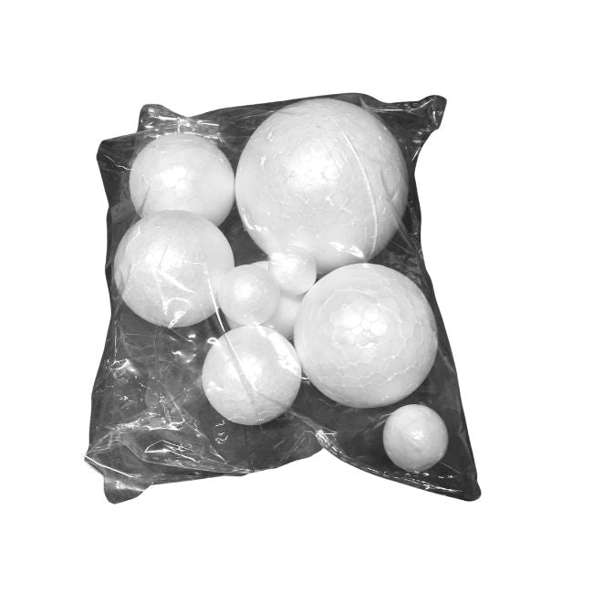 Foam Craft Balls (9Pc)