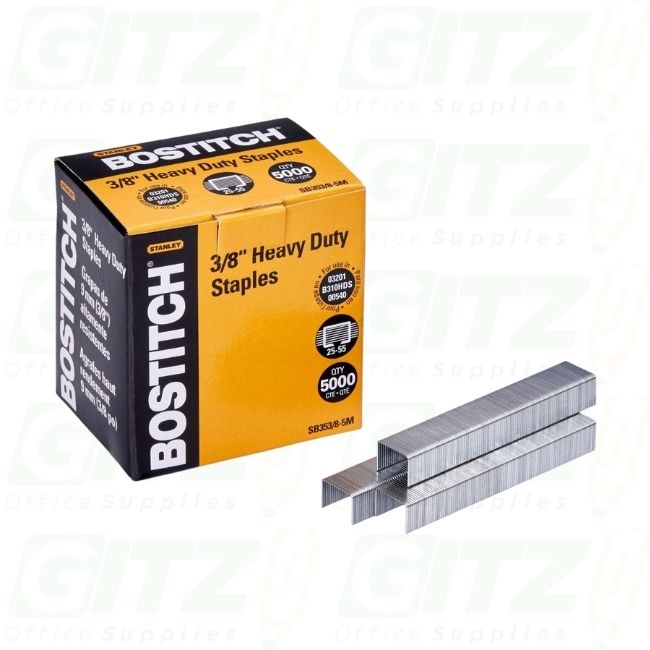 Staples Heavy Duty  3/8 Bos Up To 55Sht