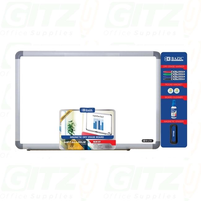 White Board Aluminium Frame Magnetic Dry Erase Board 24X36 6050