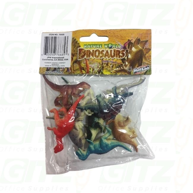 Dinosaurs 4Pc  In Bag