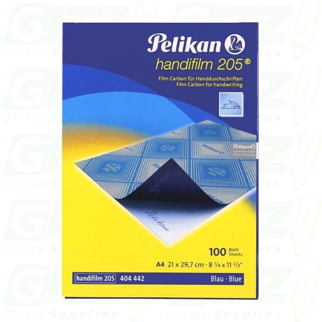 Carbon Handifilm Pelikan Blue 100Ct Legal