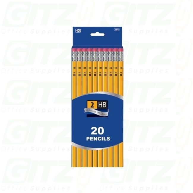 #2 Yellow Bazic Pencil - 2HB