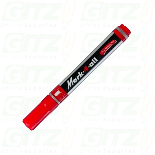Markers Bullet Tip Red -Stabilo