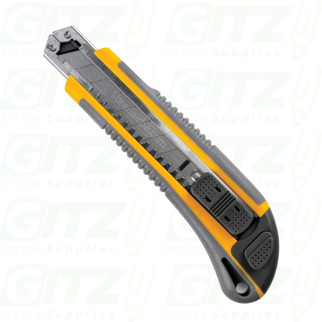 UTILITY CUTTER 18MM with 4 BLADES STYLEX