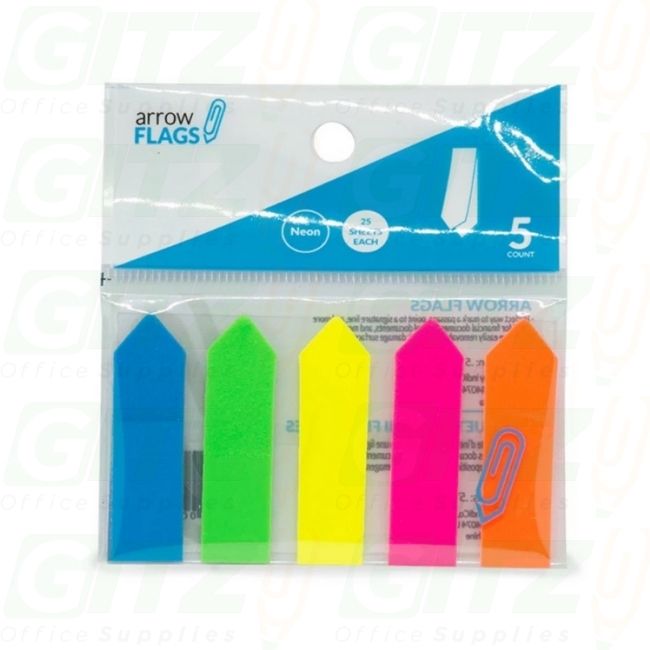 Sticky Flags/ Page Markers 125Pc .5" X1.75"