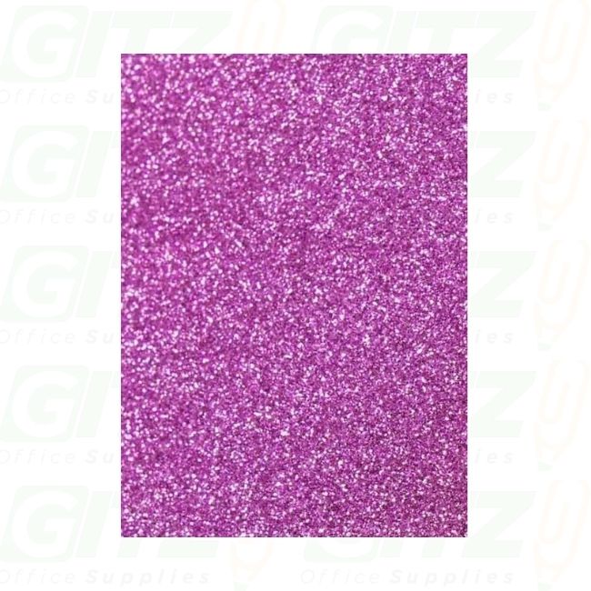 Foamy Glitters 20X28 Light Purple  Gl08B