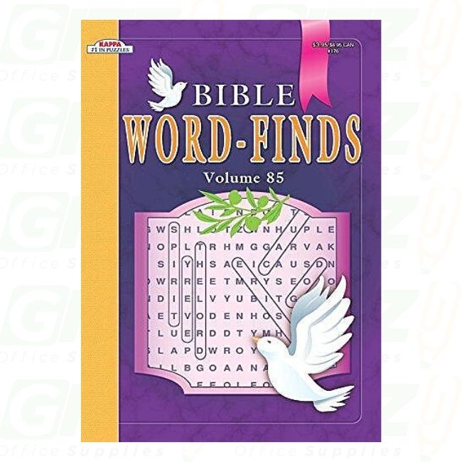 Bible Word Finds Puzzle Book Kappa