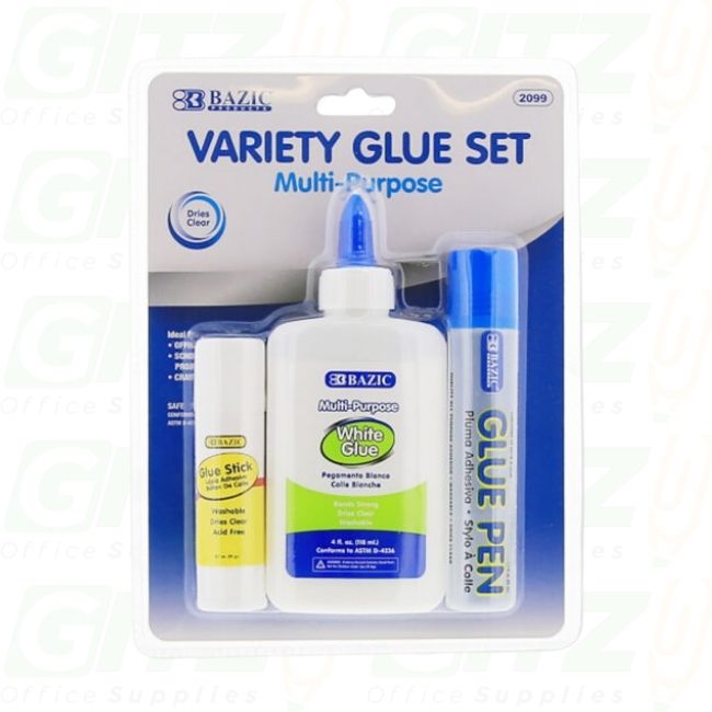 Assorted Glue Sets (3/Pack)