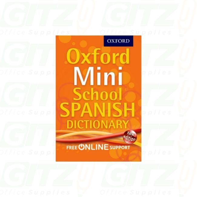 Dictionary-Oxford Mini School Spanish