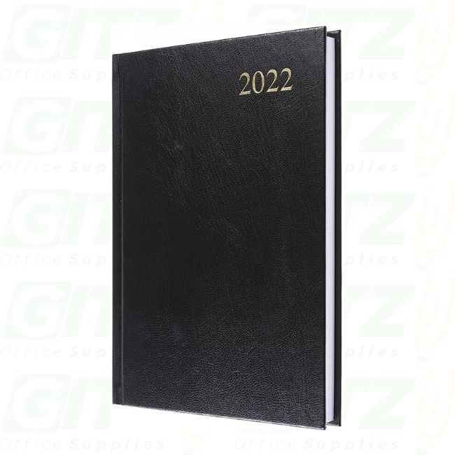 DIARIES 2022 / A4 COLLINS ESSENTIAL PLANNER BLACK 1 DAY PG