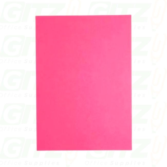PAPER COLORED PINK 8.5x11 20# 500sht