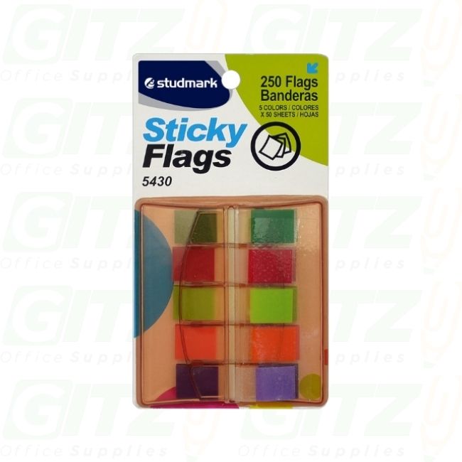 FLAGS WITH DISPENSER 12x44mm