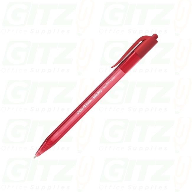 Inkjoy Retractable Red Ink Pens (Paper Mate)