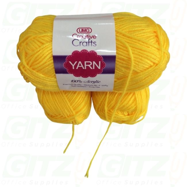 Acrylic Yarn Yellow