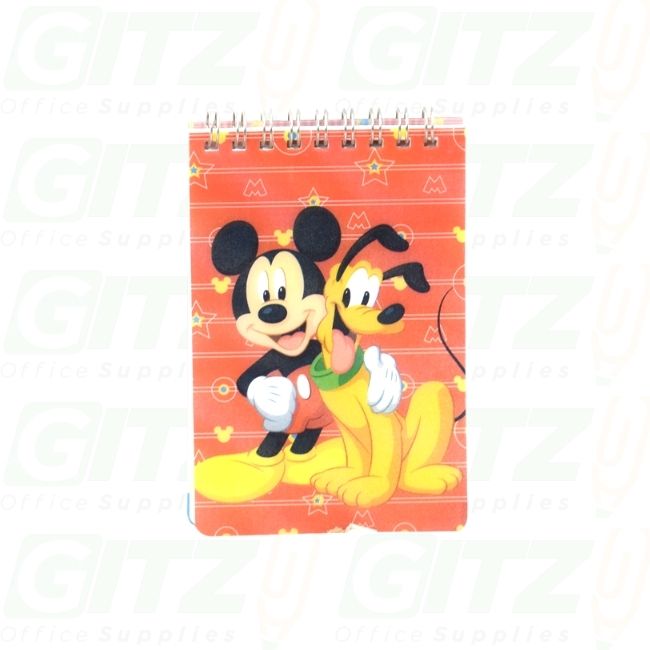 Wire Notebook "Mickey & Friends" 3.5X4"