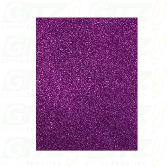 Foamy Glitters 20X28 Purple