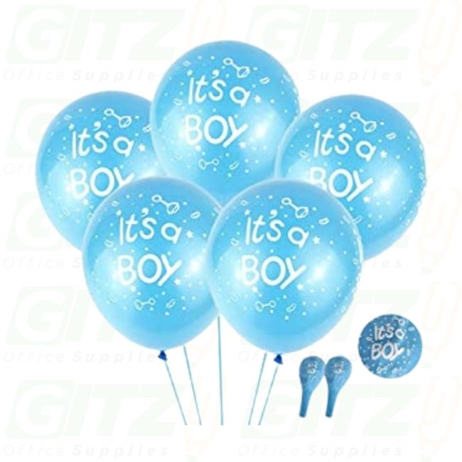 Balloons 8Ct Blue Its A Boy