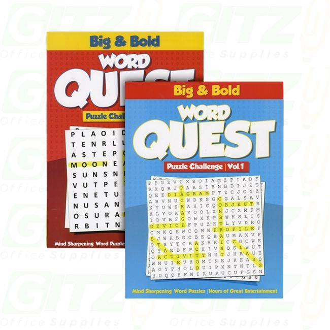 Puzzle Challenge Word Quest Big & Bold Vol.1