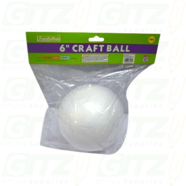 Styrofoam Ball 6 (1 Piece)