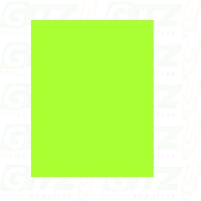 Foamy 8.5X11 Lime Green