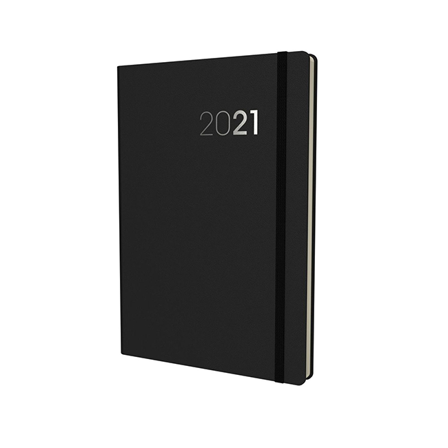 2021 Legacy Diary /A5 Collins Planner - One Day per Page - Black - w/t Appointments