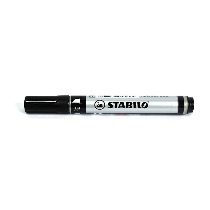 Markers Stabilo Chisel Tip Blk