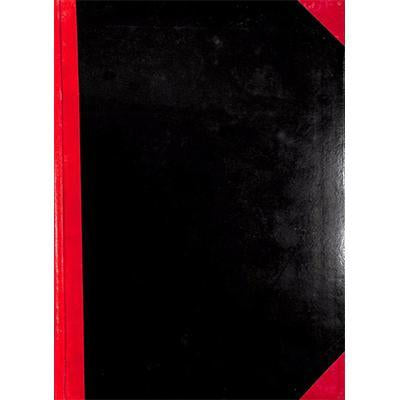 Notebook Red/Black A4 100Pg 8X11.5 #1110