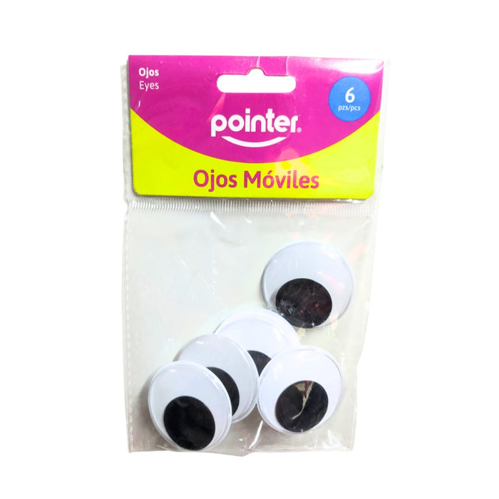 GOGGLY EYES 6pc POINTER