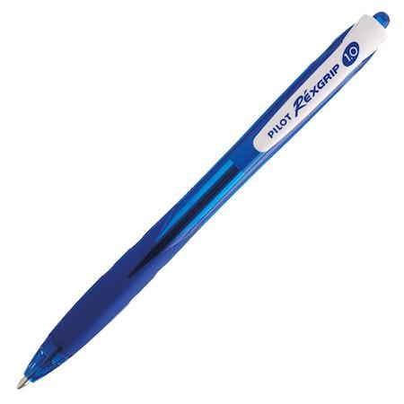 Rexgrip Pilot Pen Blue Ret Medium