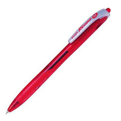 Rexgrip Pilot Pen Red Ret Fine