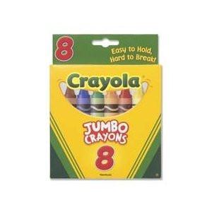 Crayons 8 Count Jumbo Crayola