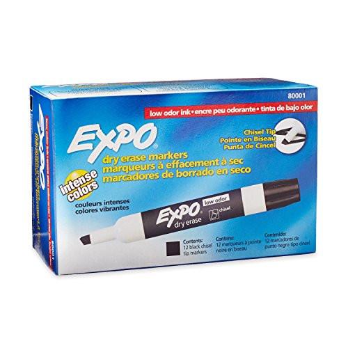 Dry Erase Expo Black Odor Free