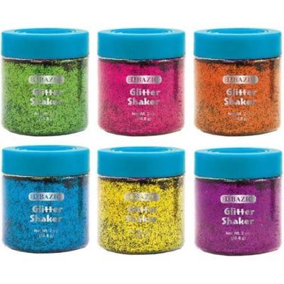 Bazic Neon Glitter Jar Shaker  #3446